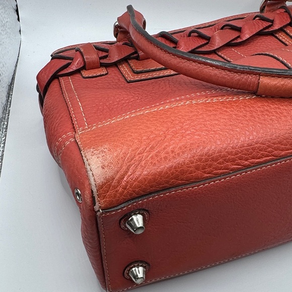 RARE! COACH LTD Edition Hamptons Vintage Leather Braided Satchel–MSRP $698 - Picture 6 of 12